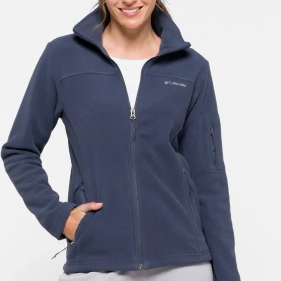 NWT Columbia fleece zip up sweatshirt XL - Picture 1 of 12